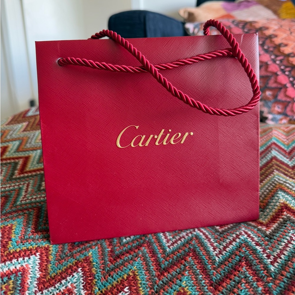 Cartier Designer Shopping Bag
